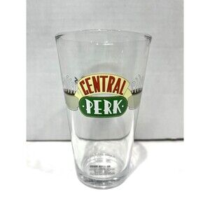 Friends Central Perk 16 Oz Glass Officially Licensed Collectible Item
